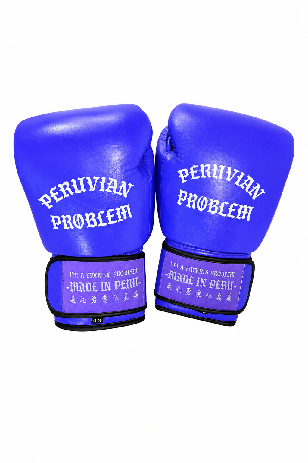 Guantes morados